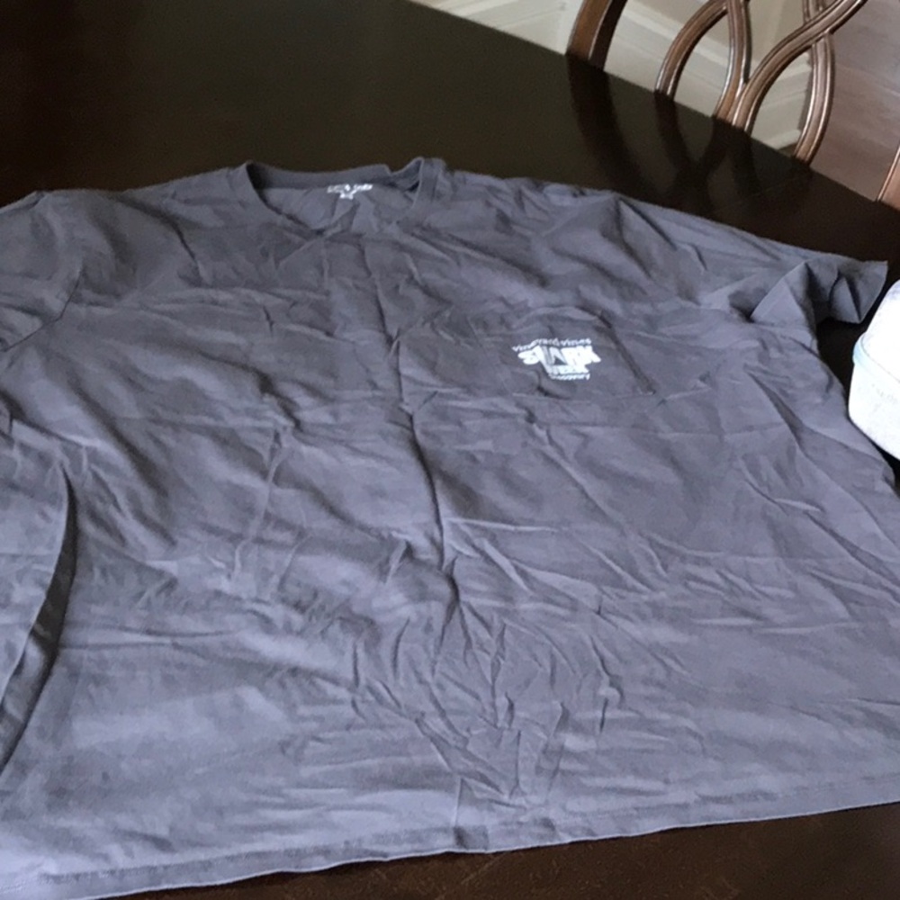 Vineyard Vines Gray Short Sleeve Tee